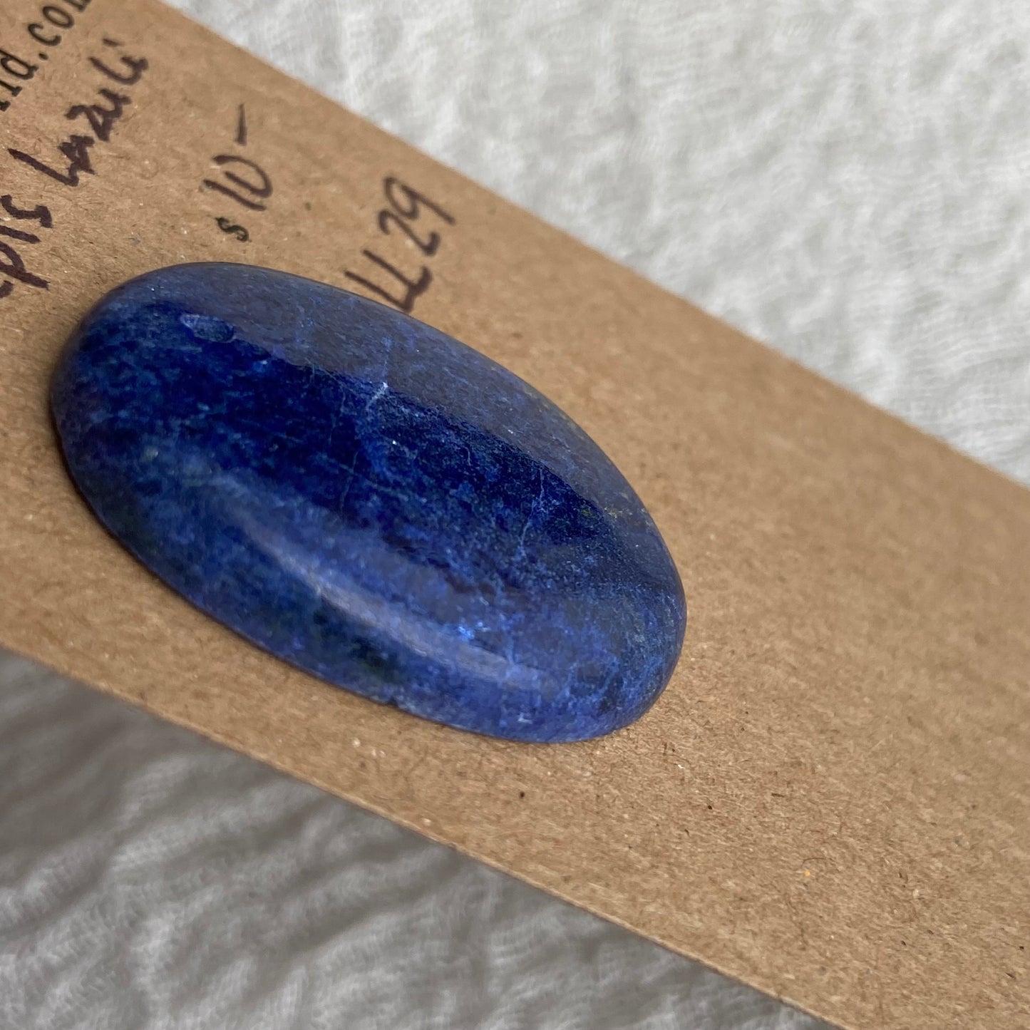Lapis Lazuli Cabochon -Drilled- LL29
