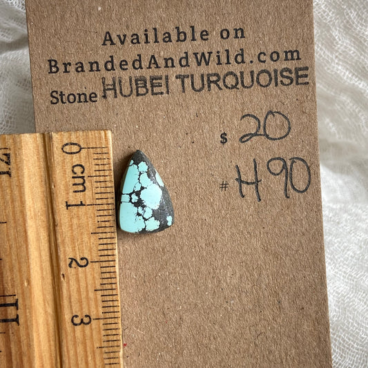 Hubei Turquoise Cabochon - H90 3E0B11CA-DBD8-4FE9-94A2-ED9E7FF2A33D Brandedandwild.com