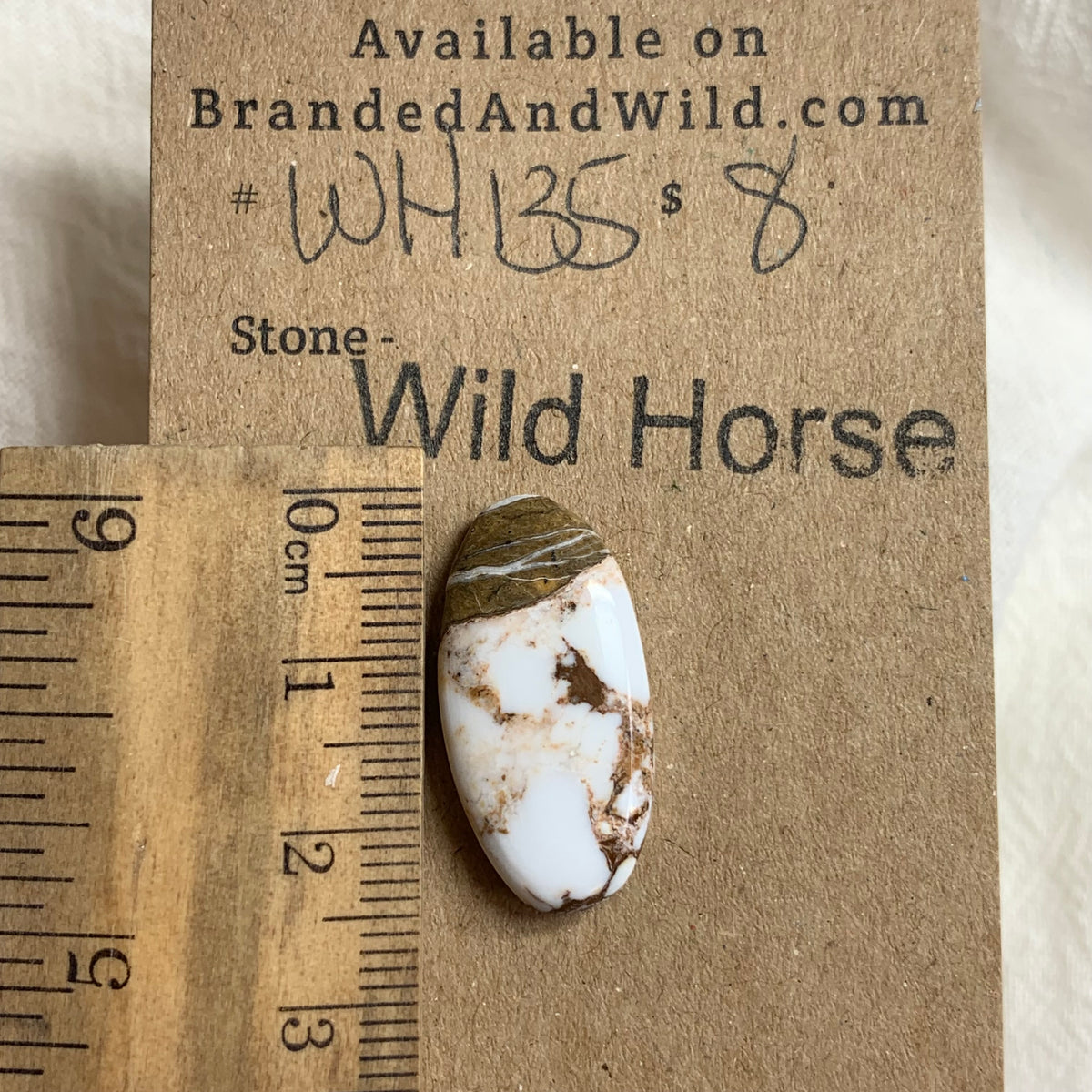 Wild Horse Cabochon - WH135 3E10B5C6-B8DB-45D2-9E0B-F1D760B3DE07 Brandedandwild.com