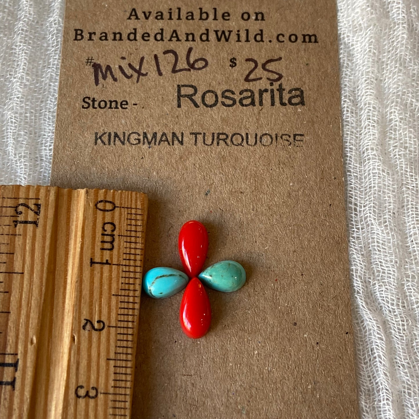 Rosarita / Kingman Cabochon - MIX126