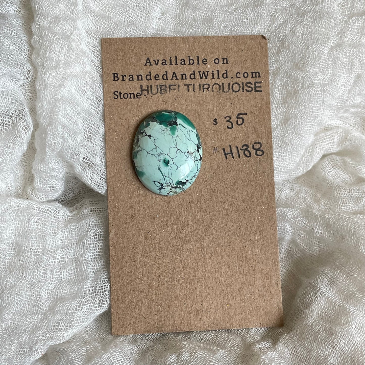 Hubei Turquoise Cabochon - H188 3E20616D-CB86-4402-987C-4D5835D64570 Brandedandwild.com