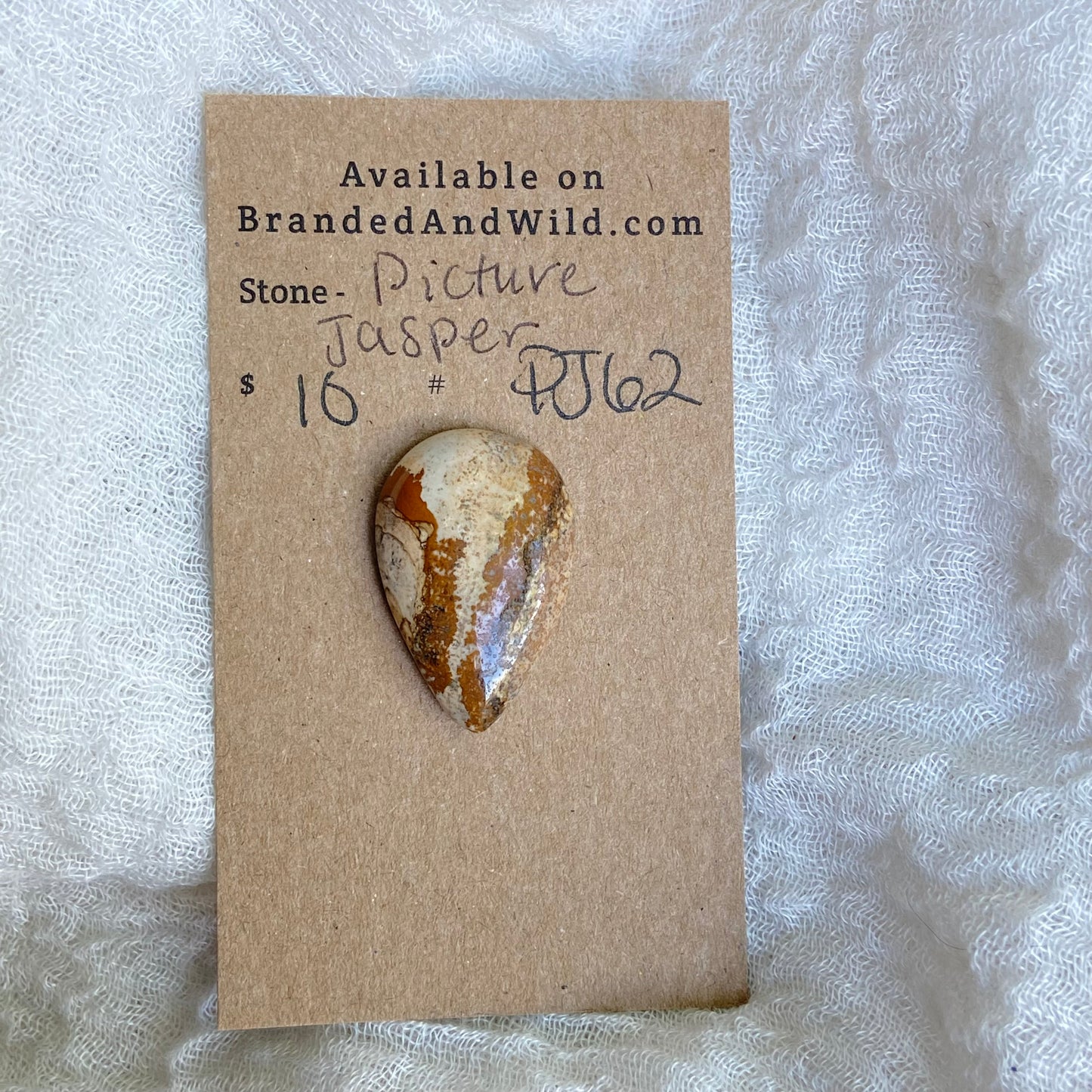 Picture Jasper Cabochon - PJ62