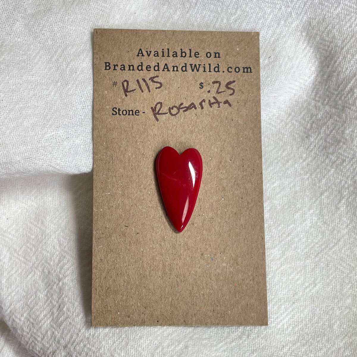Rosarita - Cabochon - R115 3E26F4DD-225F-481B-AE9A-C5ACF69C46CA Brandedandwild.com