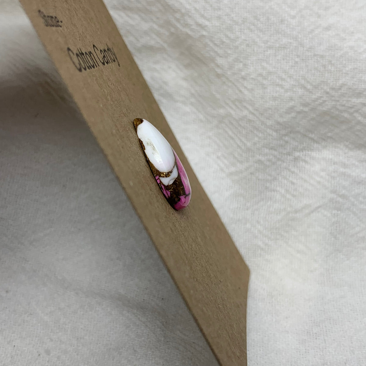 Cotton Candy Cabochon - CC51 3E40CE31-2D35-4789-9199-AF9389599D33 Brandedandwild.com