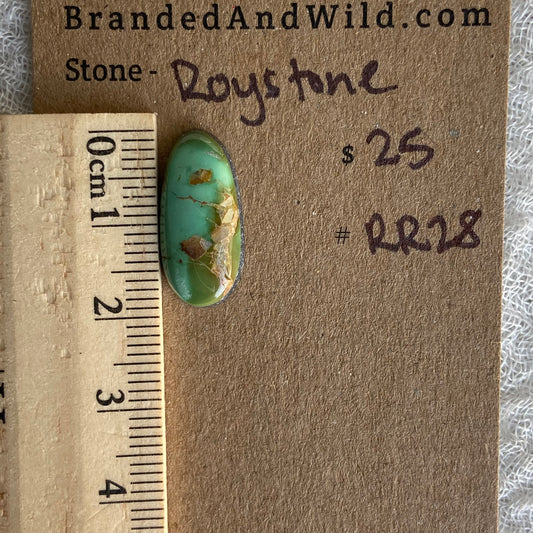 Royston Ribbon Turquoise Cabochon RR28