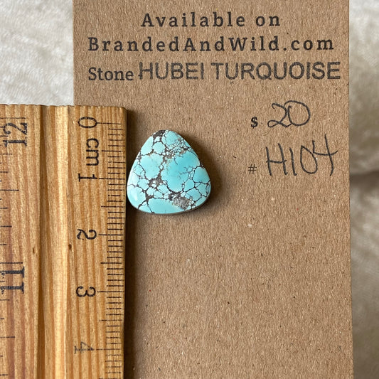 Hubei Turquoise Cabochon - H104 3E56B0D1-3CE0-423D-BA82-530ECEEDFFF5 Brandedandwild.com