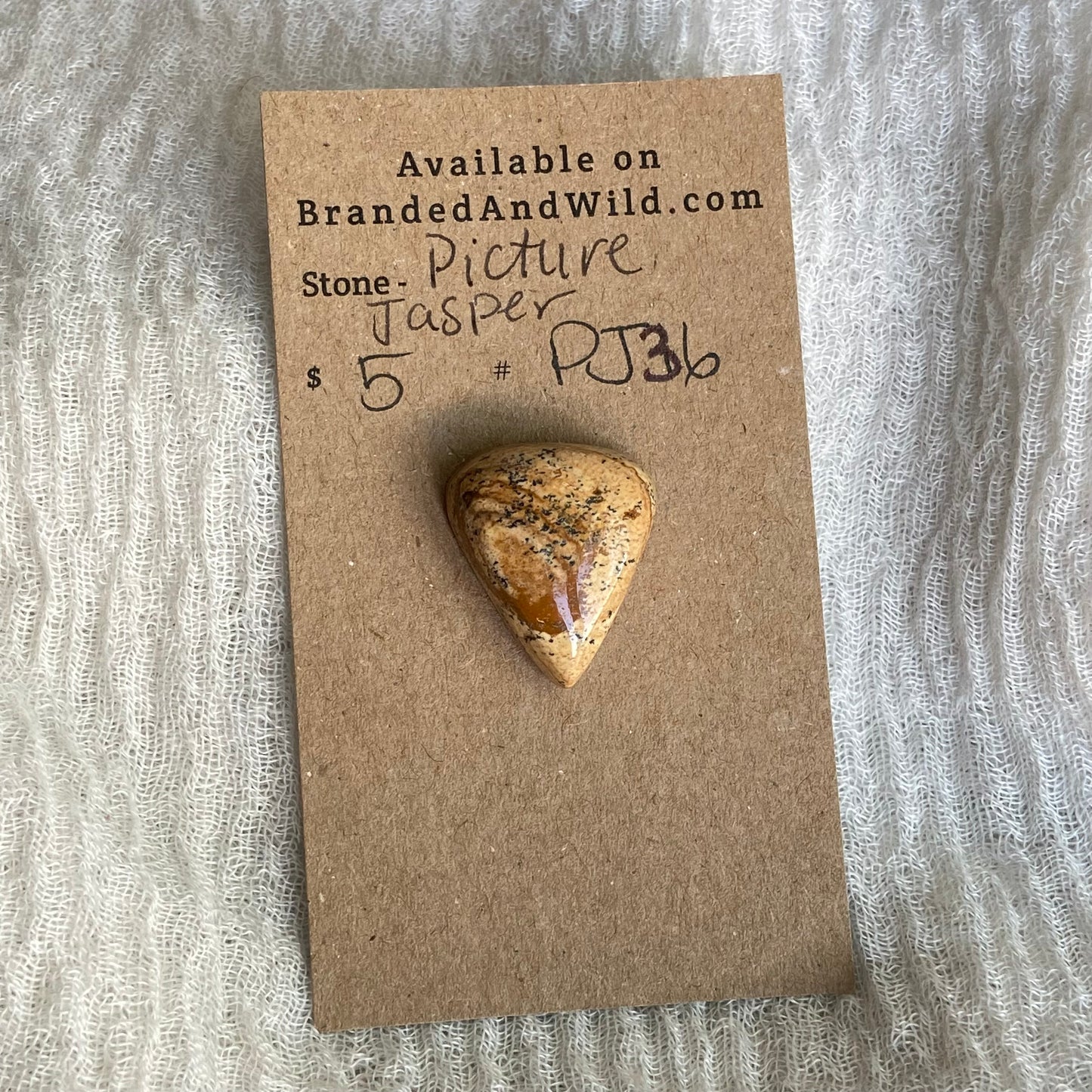 Picture Jasper Cabochon - PJ36