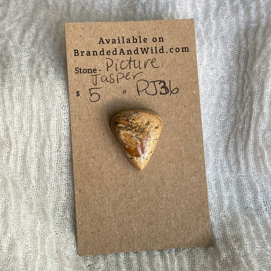 Picture Jasper Cabochon - PJ36