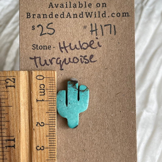 Hubei Turquoise Cabochon - H171 3EAEF13F-6453-4C0F-B149-E945BBD460BE Brandedandwild.com