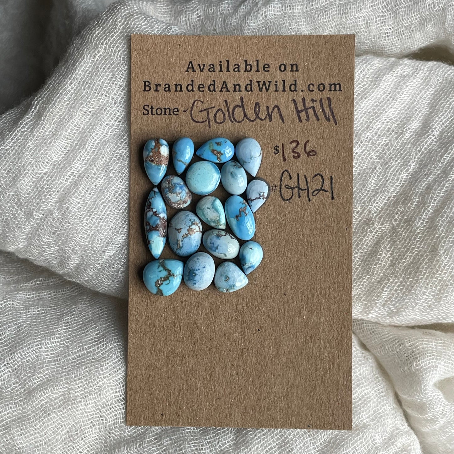 Golden Hill Cabochon - GH21 3EB4535C-1D25-4FB2-9FE4-26D623D8300F Brandedandwild.com