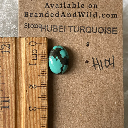 Hubei Turquoise Cabochon - H104 3EBB0001-2609-4D1E-A0B2-72ADDF538683 Brandedandwild.com