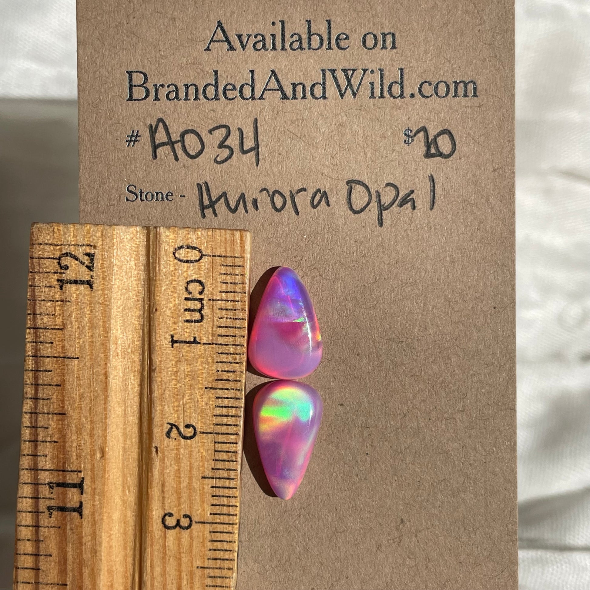 Aurora Opal Cabochon - A034 3ED3B972-E0CF-4F9C-865B-0EC29604F67B Brandedandwild.com