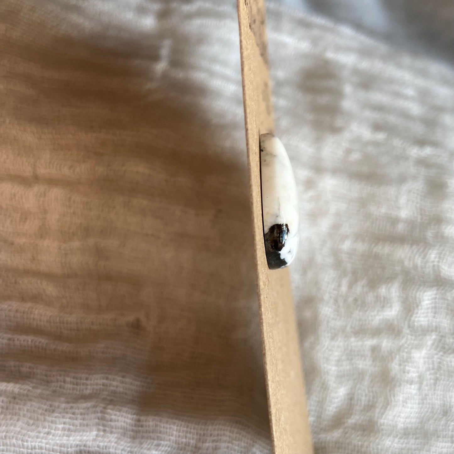 White Buffalo Cabochon - WB86