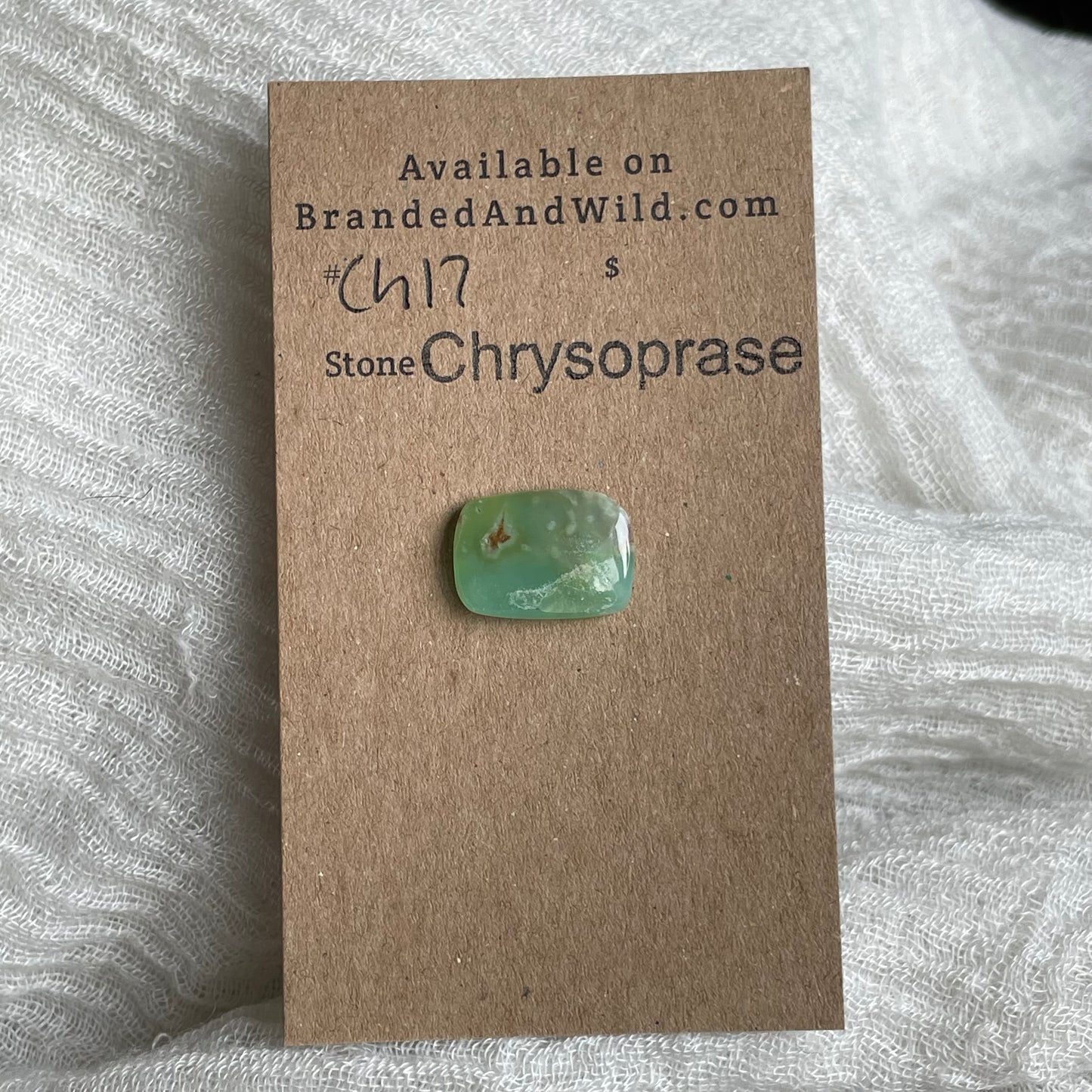 Chrysoprase Cabochon - Ch17