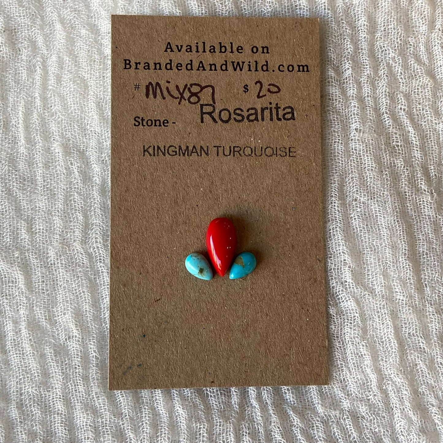 Rosarita / Kingman Cabochon - MIX130