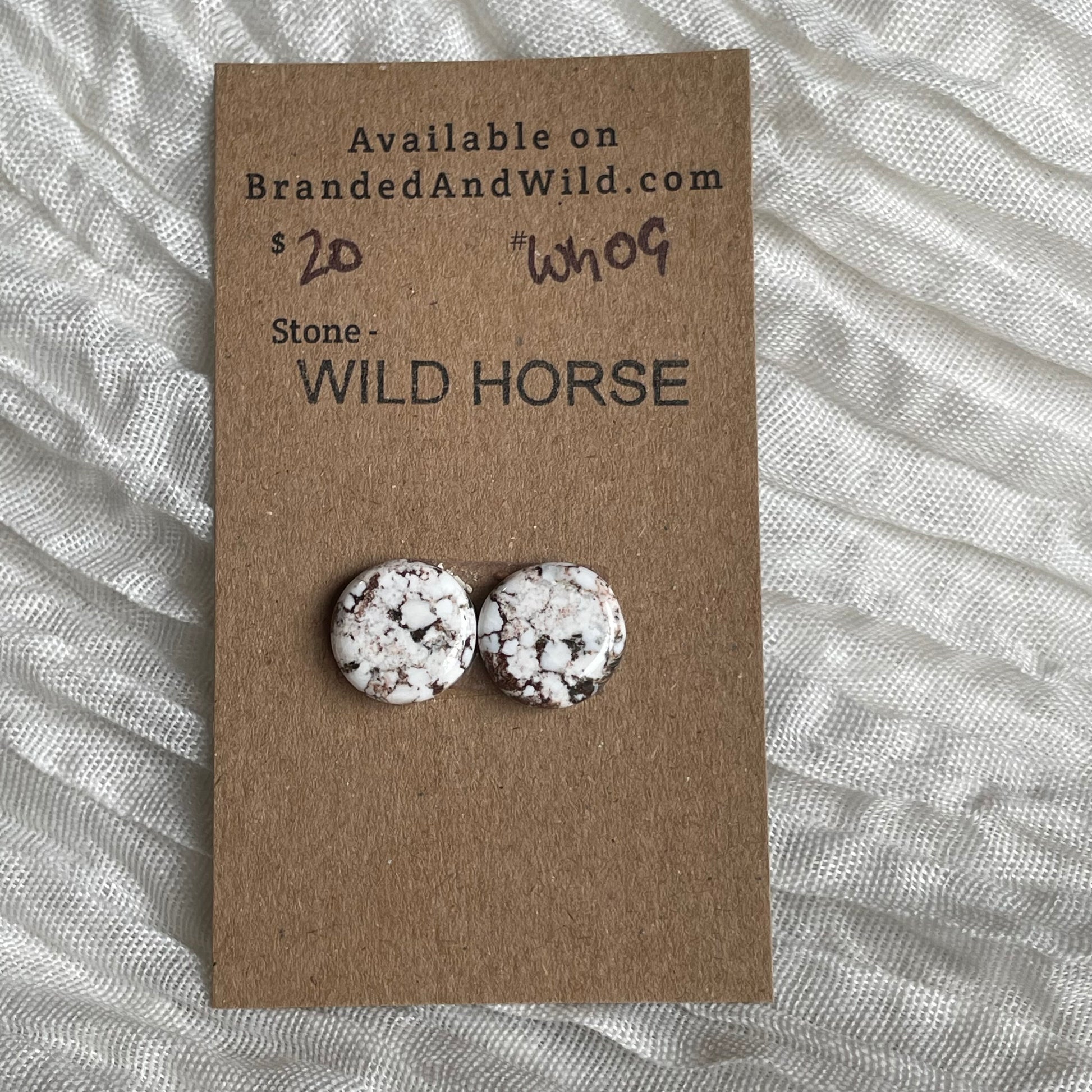 Wild Horse Cabochon - WH09 3F46CEF6-C4F5-4DCF-A9E3-E92B74A4C355 Brandedandwild.com