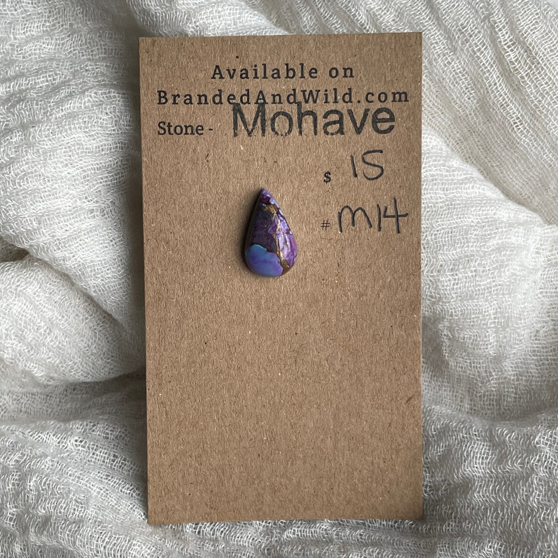 Mohave Cabochon - M14 Cabochon 3F4B7B91-3317-4B72-913C-D31141F96354 Brandedandwild.com
