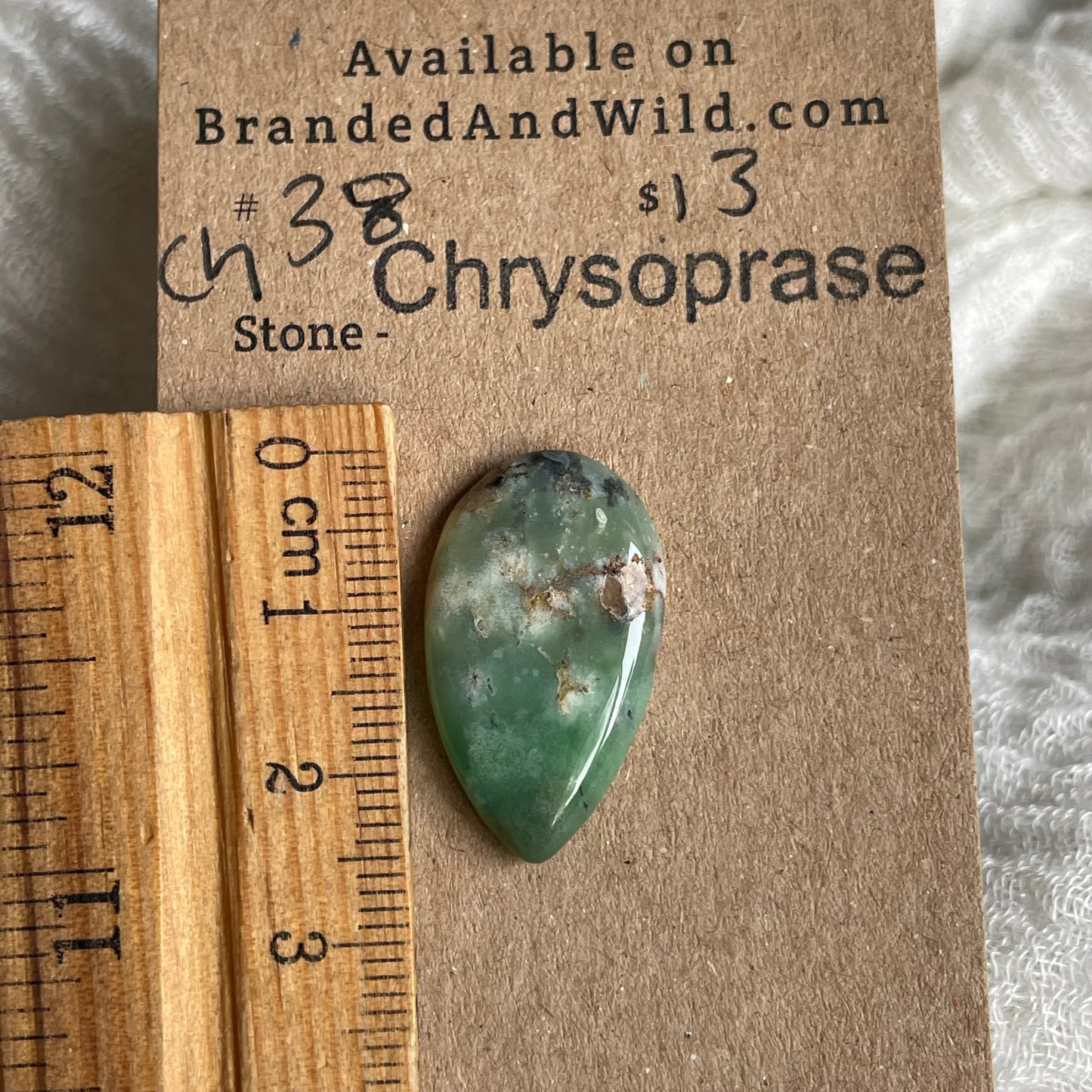Chrysoprase Cabochon - Ch38