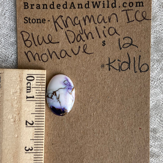 Kingman Ice Blue Dahlia Mohave - KID16