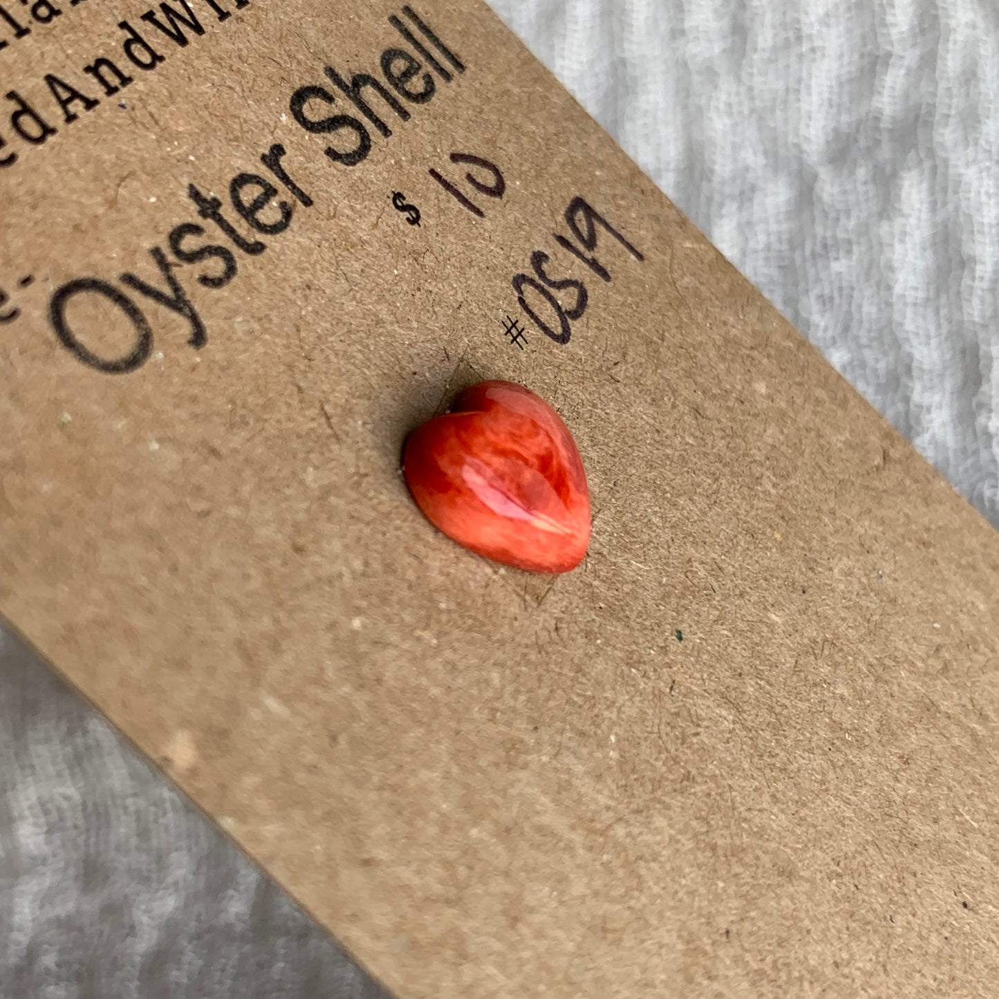 Oystershell Cabochon - OS19
