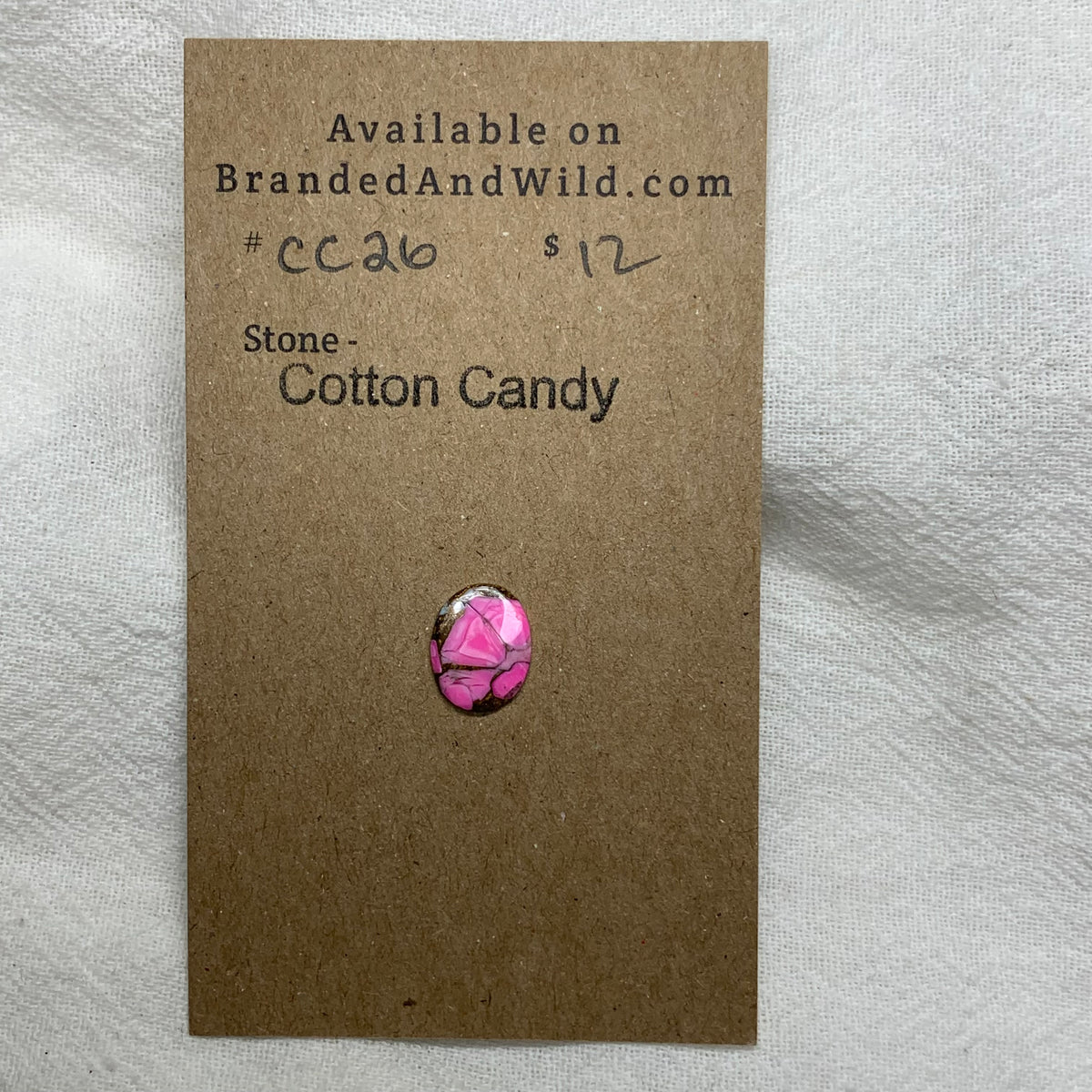 Cotton Candy Cabochon - CC26 3F70A2F5-EC2C-4371-974F-5B9D28A54C39 Brandedandwild.com