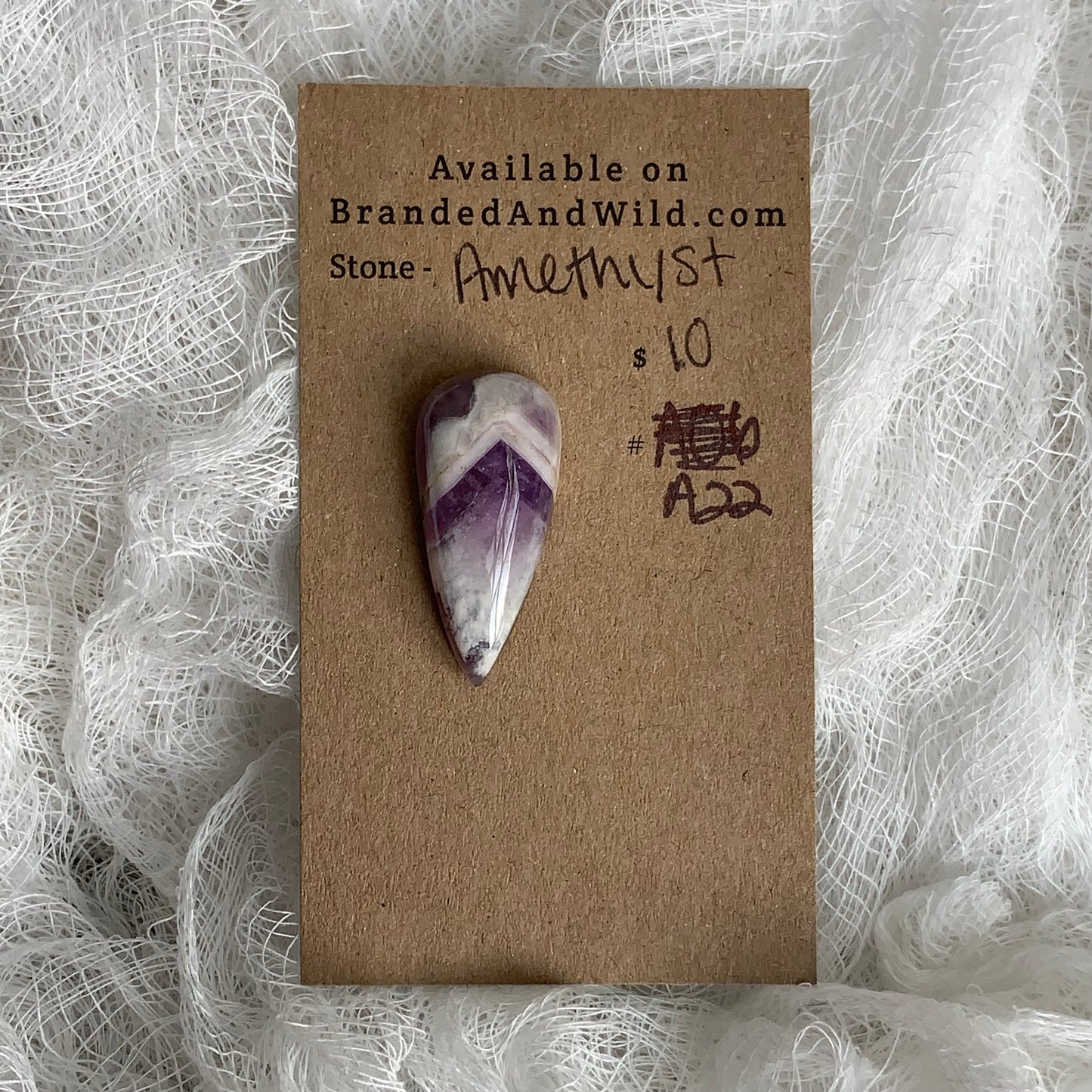 Amethyst Cabochon - A22