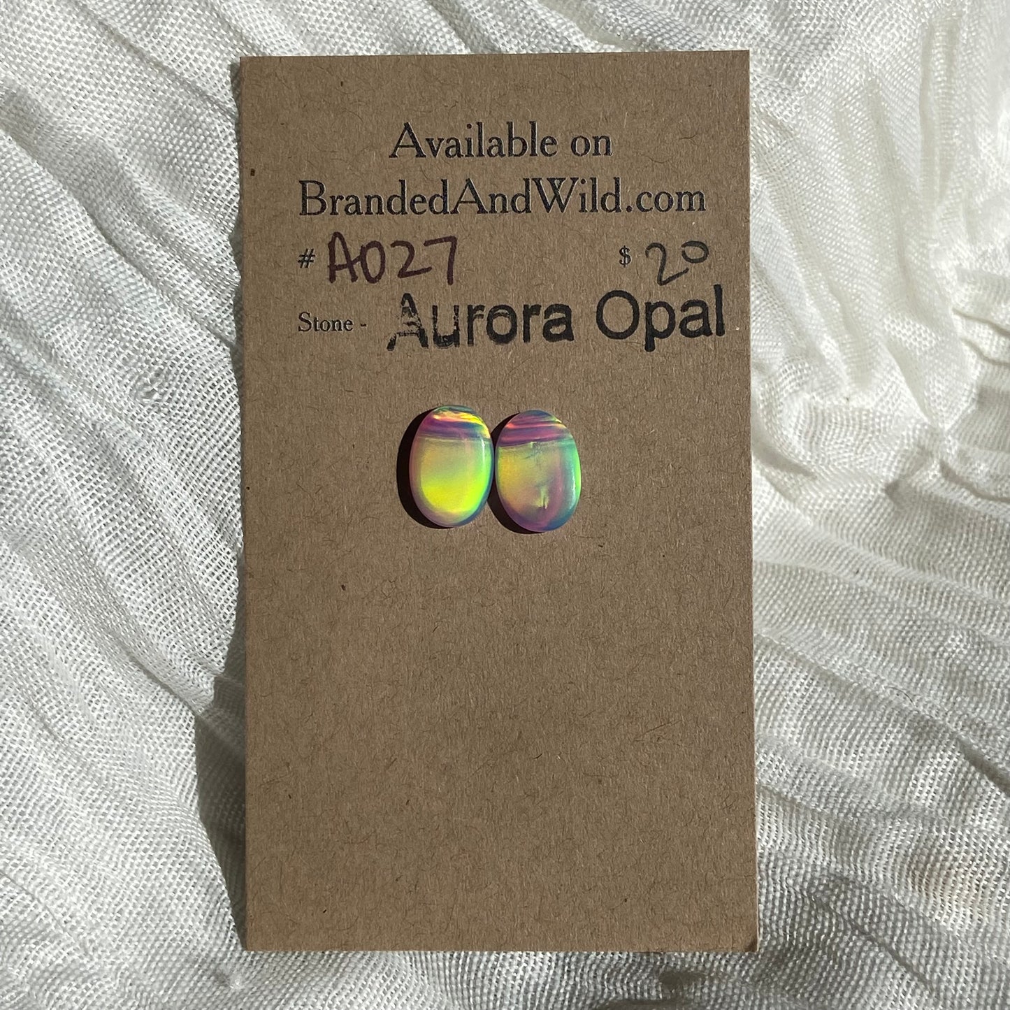 Aurora Opal Cabochon - A27 3F9F4053-993A-4946-A2A4-48ED1238EF09 Brandedandwild.com