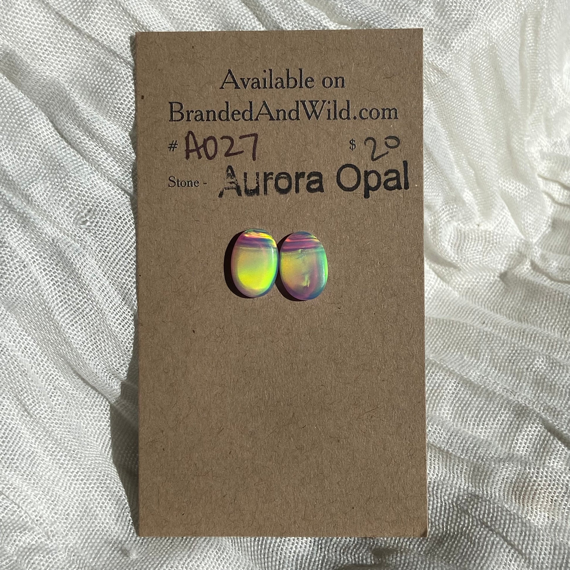 Aurora Opal Cabochon - A27 3F9F4053-993A-4946-A2A4-48ED1238EF09 Brandedandwild.com