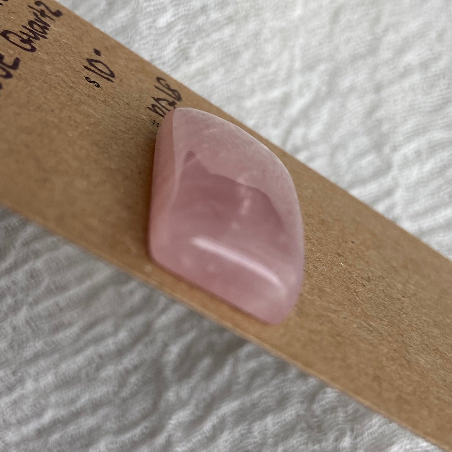 Rose Quartz Cabochon - RQ18