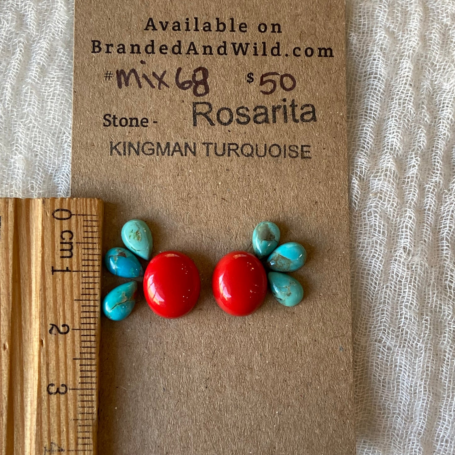 Rosarita / Kingman Cabochon - MIX68