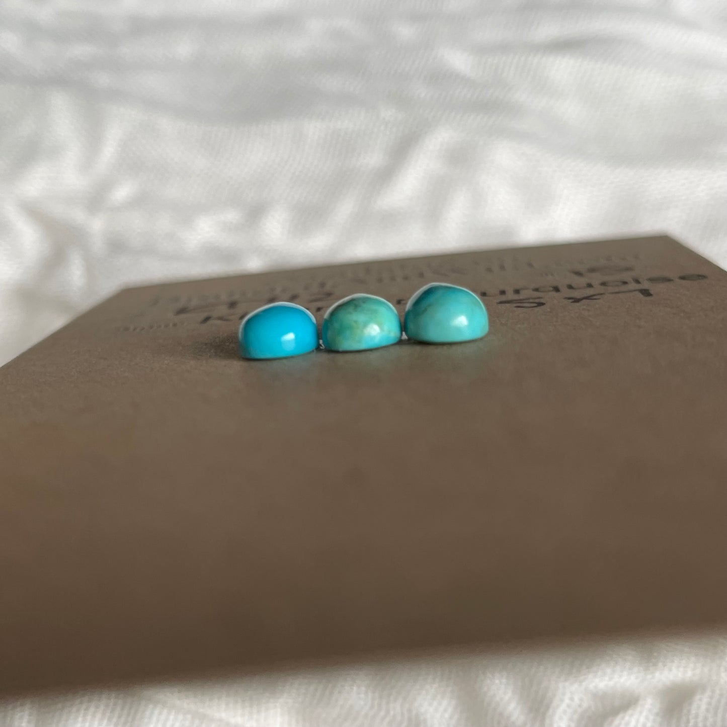 Kingman Turquoise Cabochon - KT42 3FCA7998-55EE-4F13-A23B-E7AE7262F7FE Brandedandwild.com