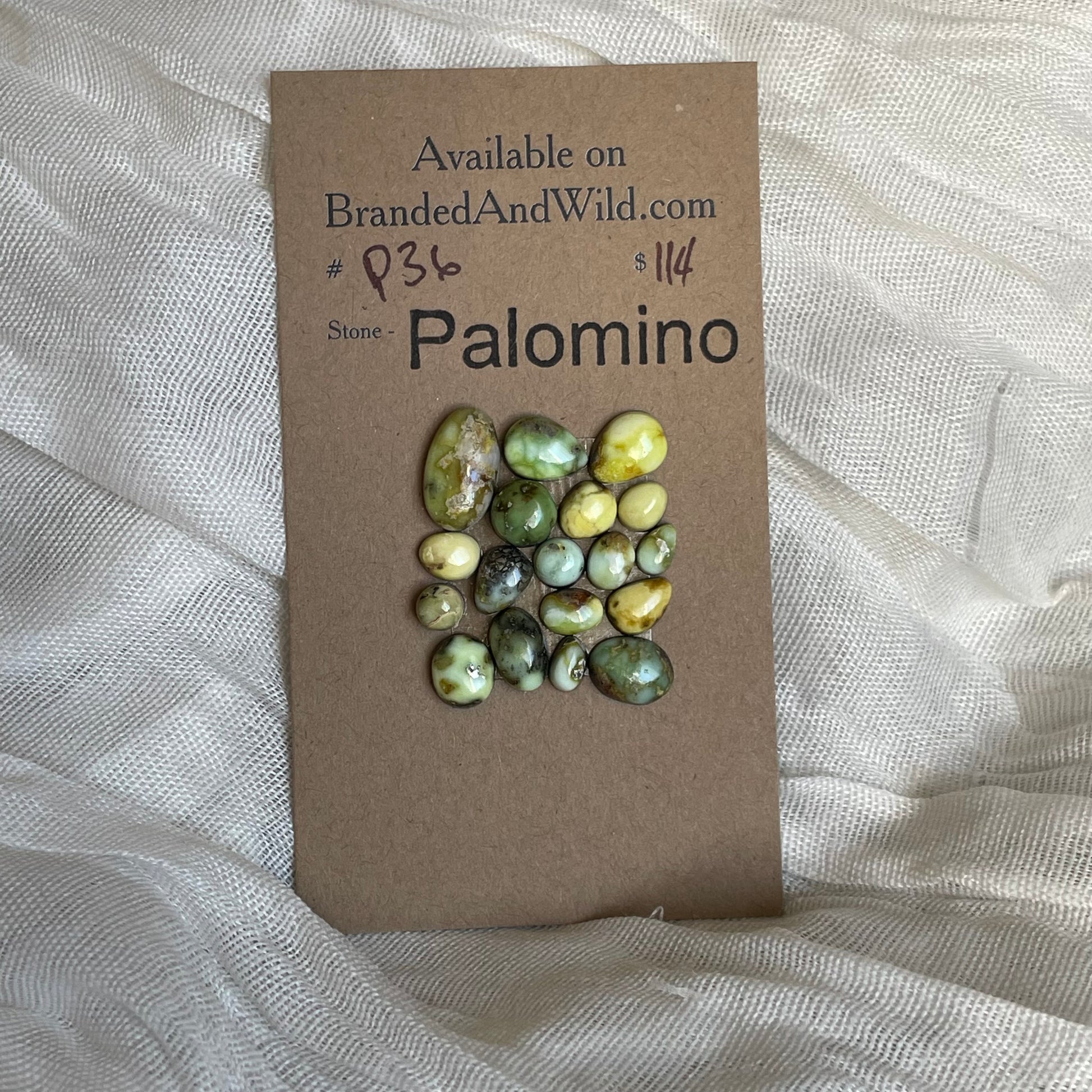 Palomino Cabochon - P36 3FE78674-9CAF-4570-8D01-C2EBB6DBFFE2 Brandedandwild.com