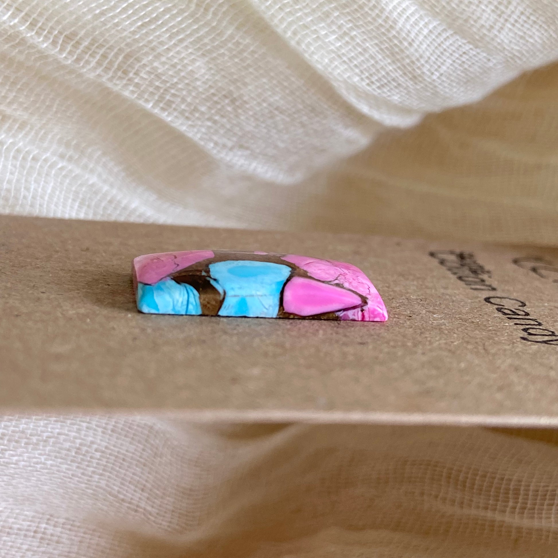 Cotton Candy Cabochon - CC124 402D22BB-9FD9-4C62-806F-E1444B107A5F Brandedandwild.com