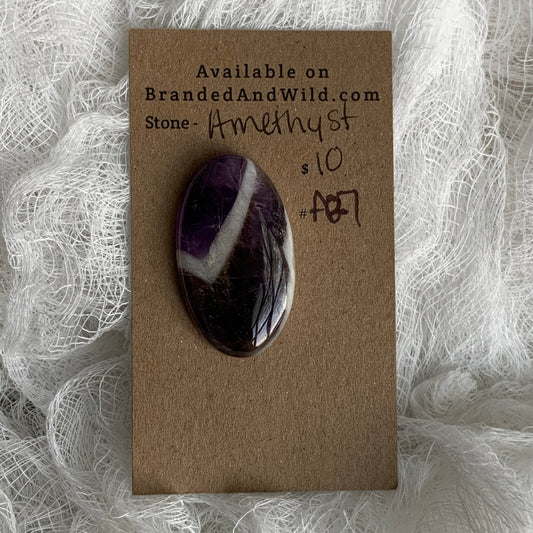 Amethyst Cabochon - A27