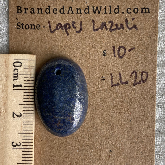 Lapis Lazuli Cabochon -Drilled- LL20