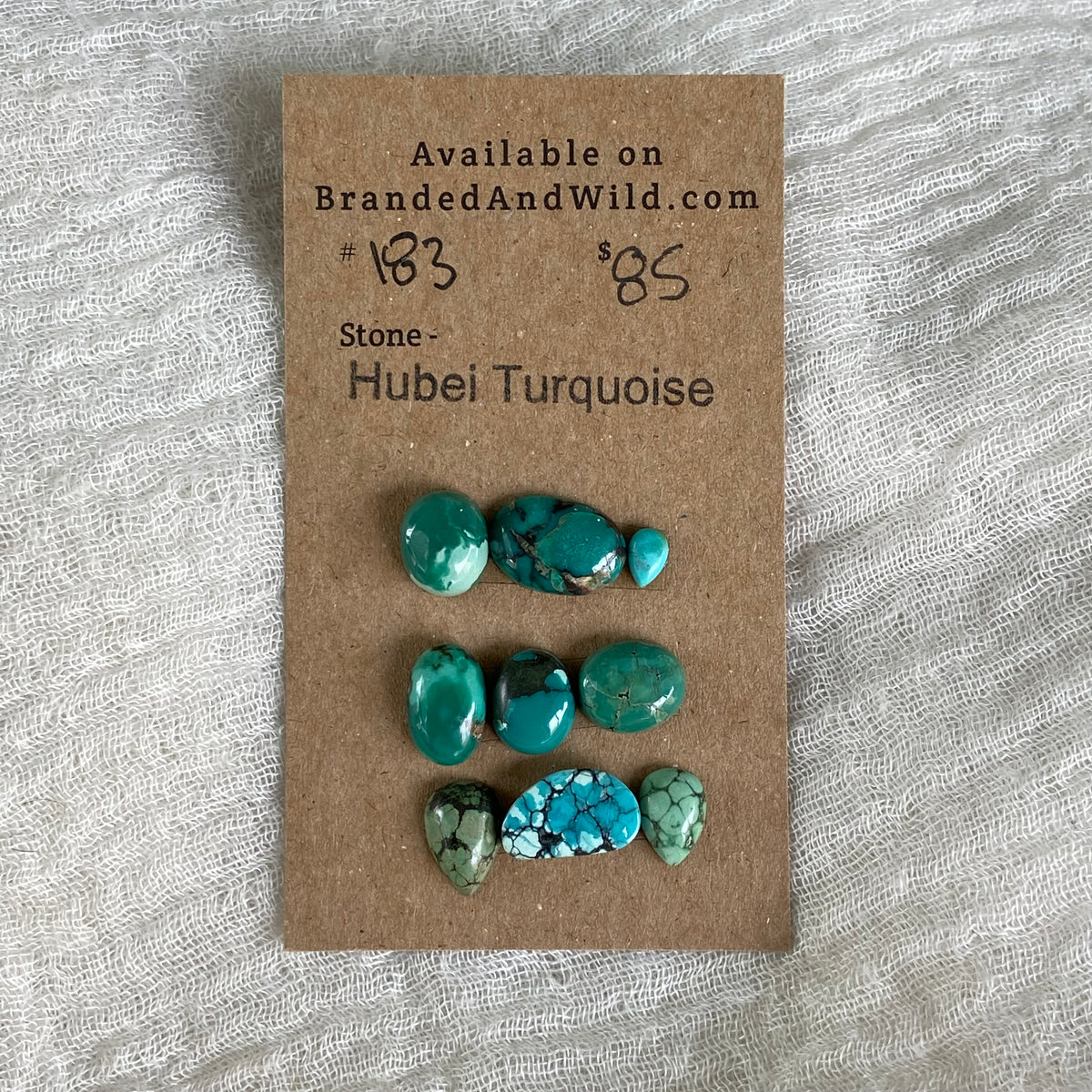 Hubei Turquoise Cabochon - H183