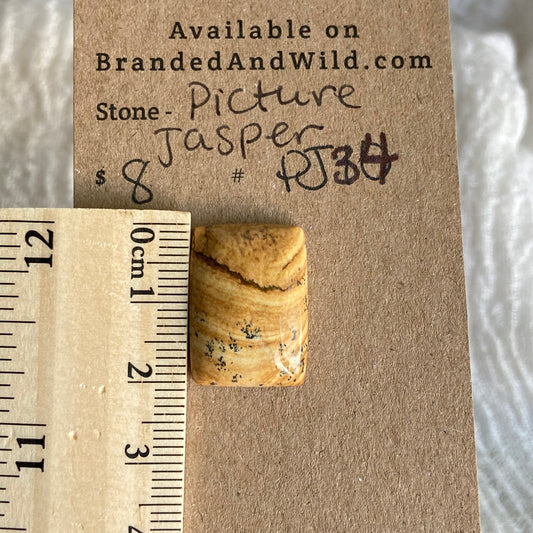 Picture Jasper Cabochon - PJ34