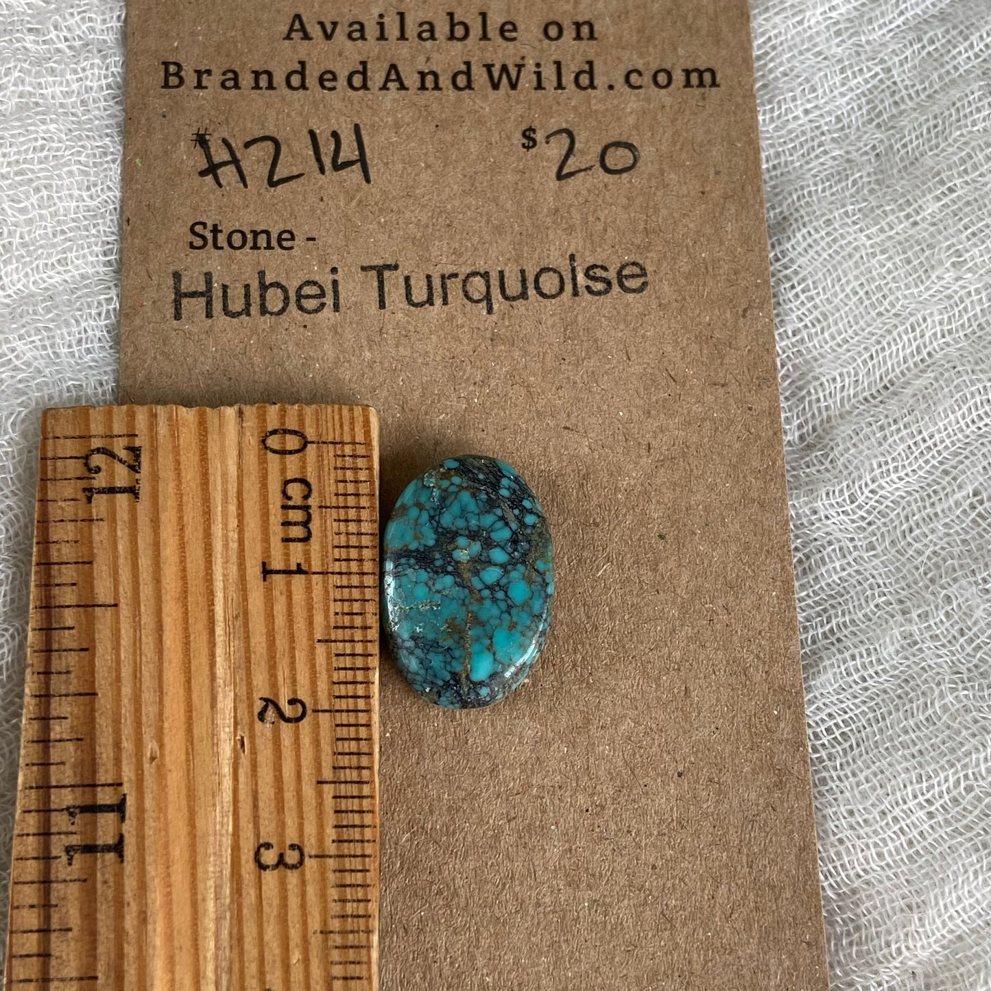 Hubei Turquoise Cabochon - H214