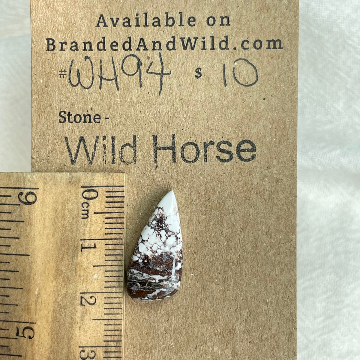 Wild Horse Cabochon - WH94 40B41F92-7201-4BD8-B0CE-3692A58304D9 Brandedandwild.com