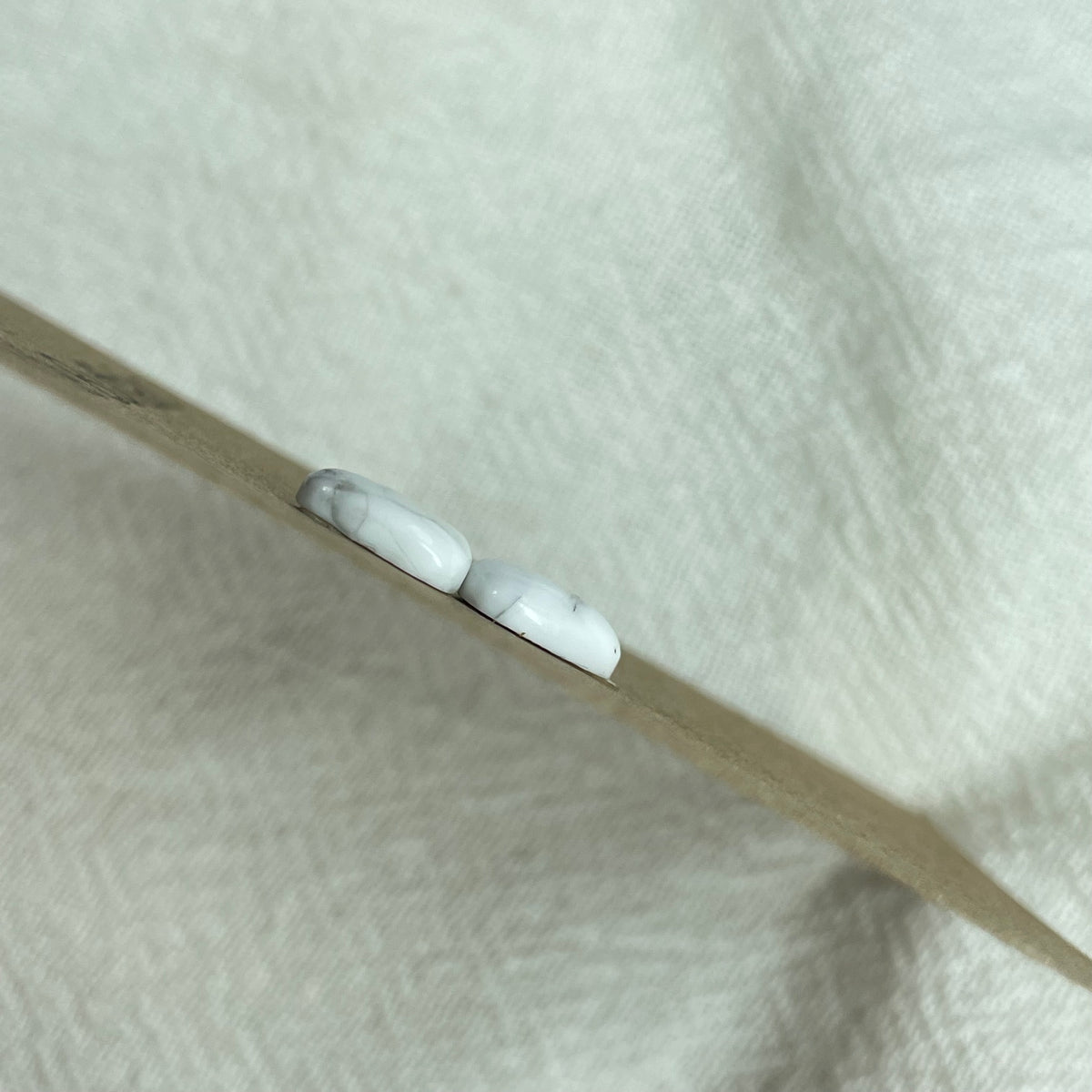 White Buffalo Cabochon - WB161 40B81866-CA45-421E-B492-6DB46CFDFA24 Brandedandwild.com