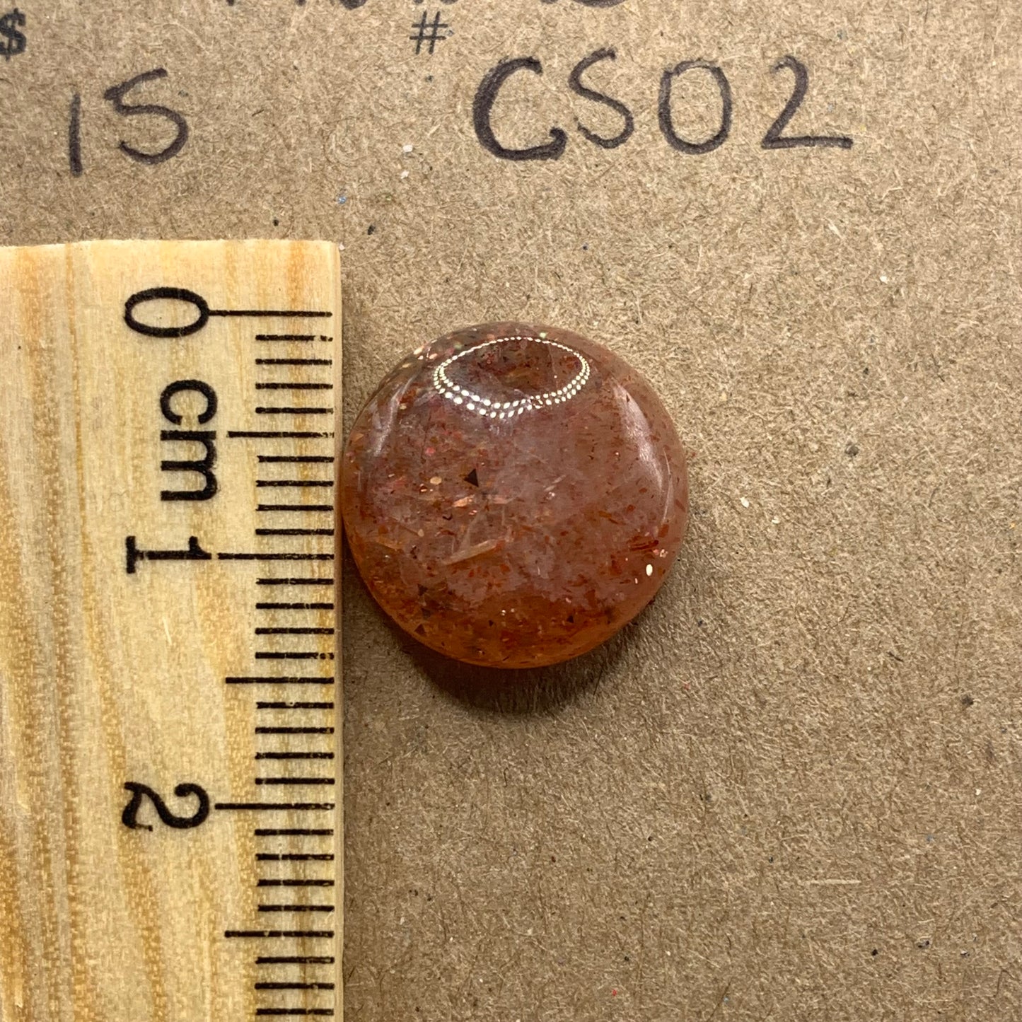 Confetti Sunstone Cabochon - CS02