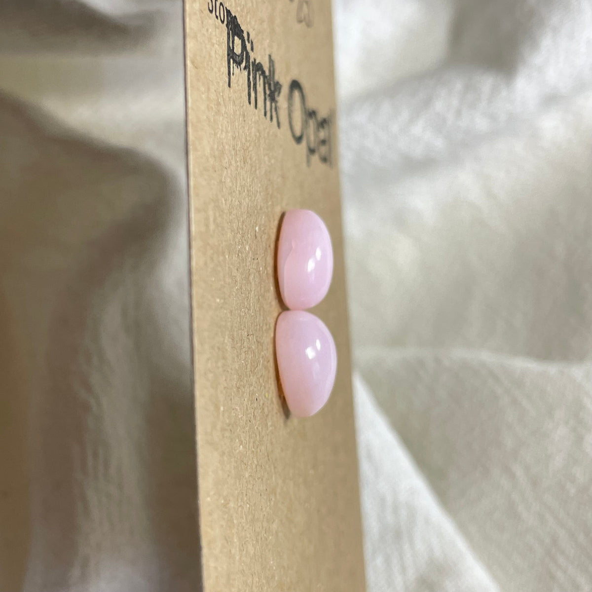 Pink Opal Cabochon - PO82 40D2B086-3E94-4A3F-A743-F8B44F41093B Brandedandwild.com