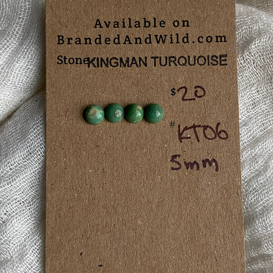 Kingman Turquoise Cabochon - KT06