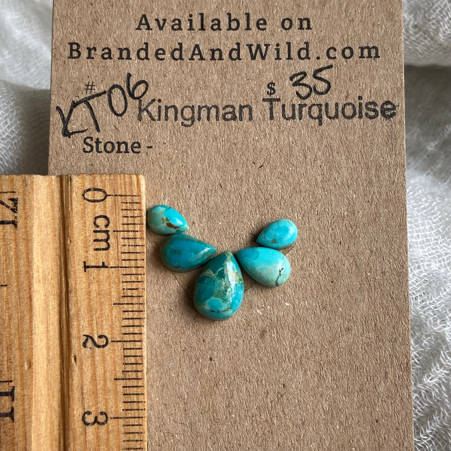 Kingman Turquoise Cabochon - KT06