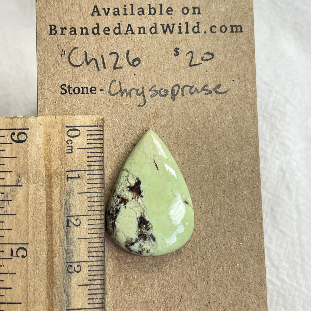 Chrysoprase Cabochon - CH126