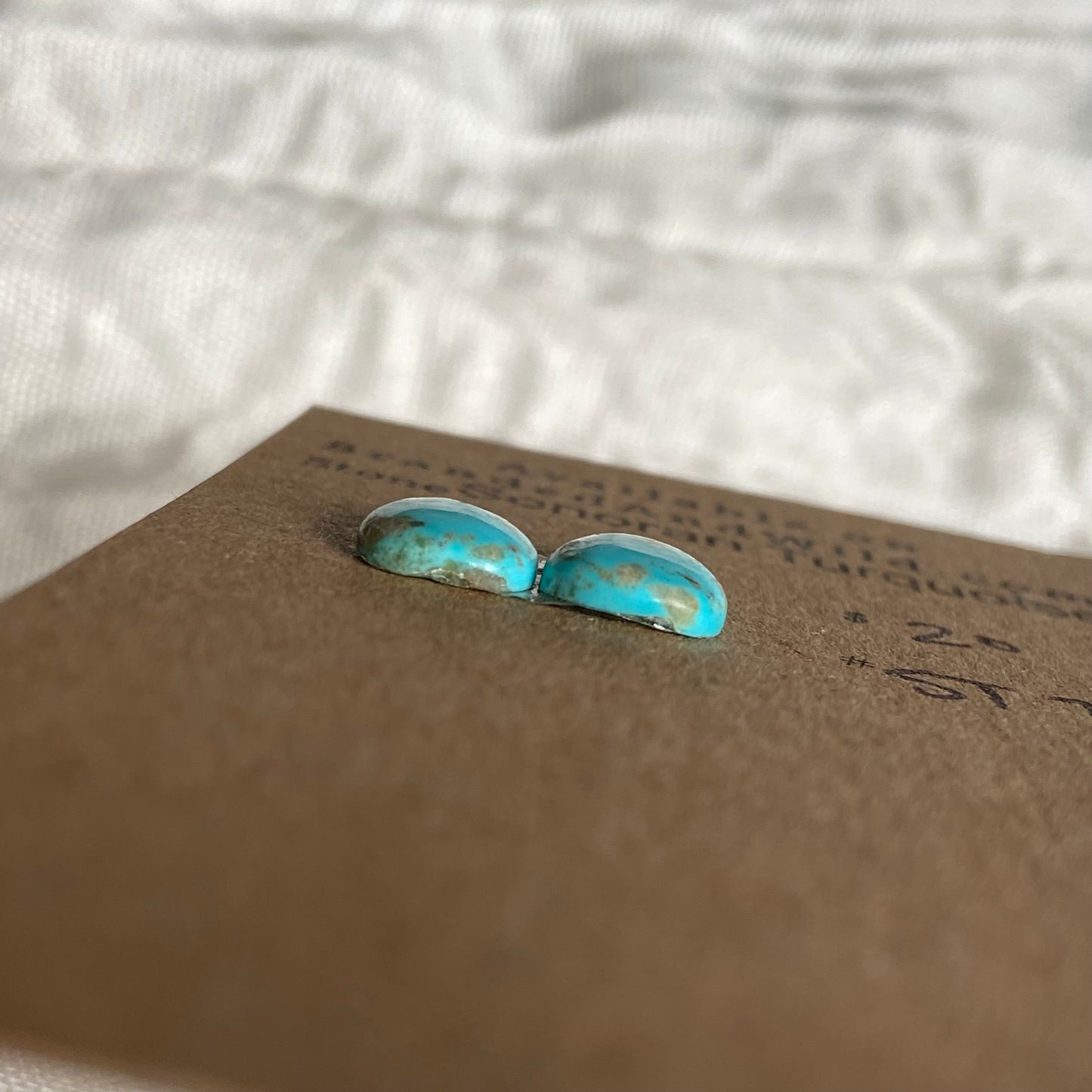 Sonoran Turquoise Cabochon - ST71 4142FD81-46D2-49B7-828F-4AB7EB2D86DC Brandedandwild.com