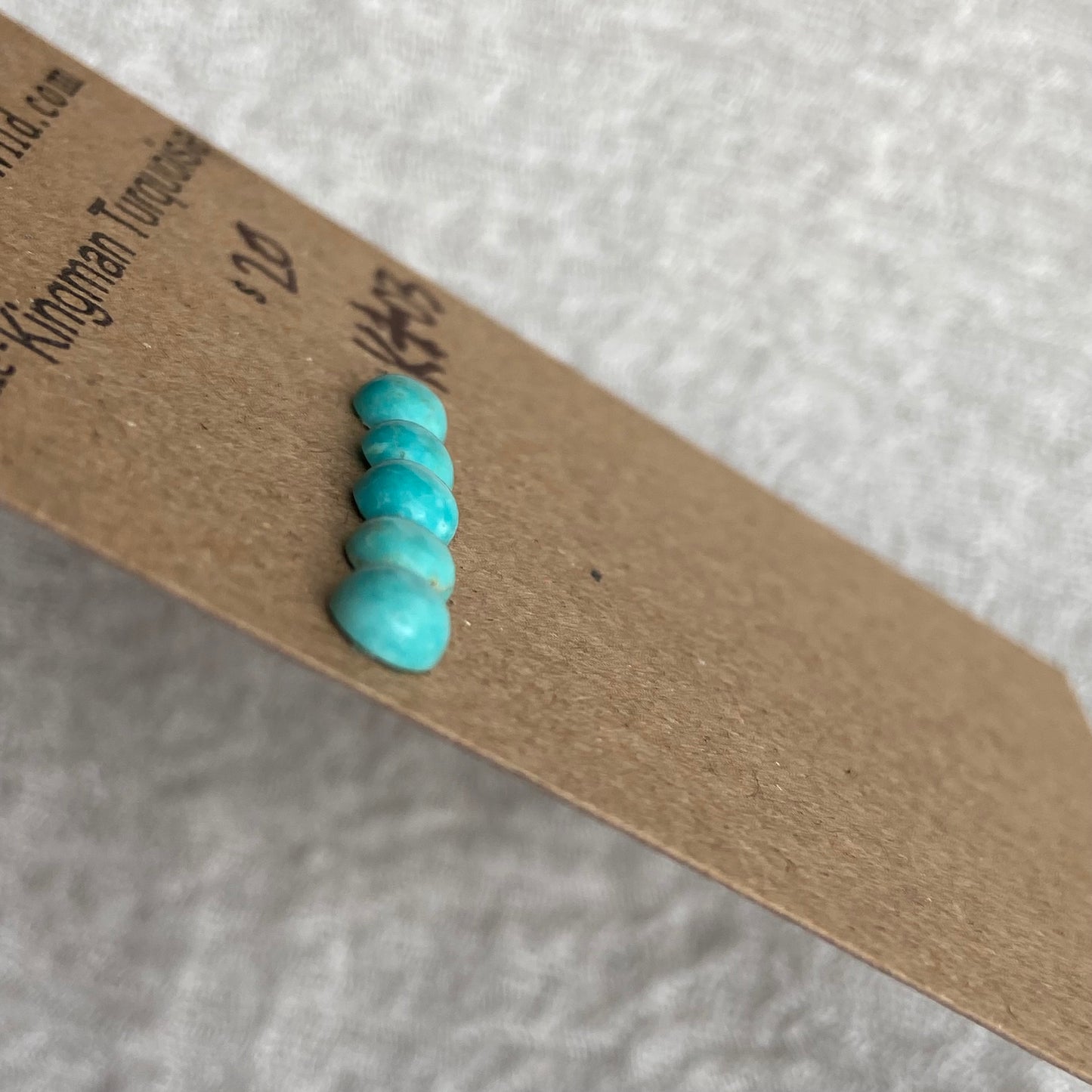 Kingman Turquoise Cabochon - KT03