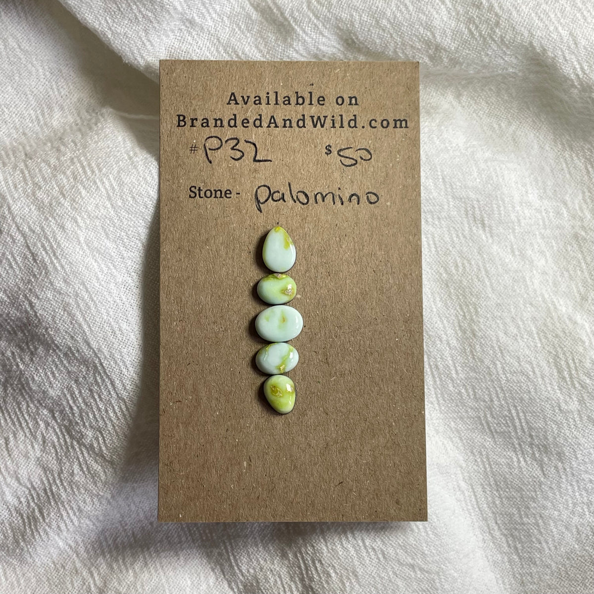 Palomino Cabochon - P32 41621306-4D3A-4B08-A2D6-0069B3048E54 Brandedandwild.com