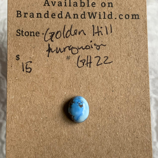 Golden Hill Turquoise Cabochon - GH