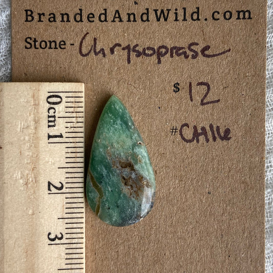 Chrysoprase Cabochon - Ch16